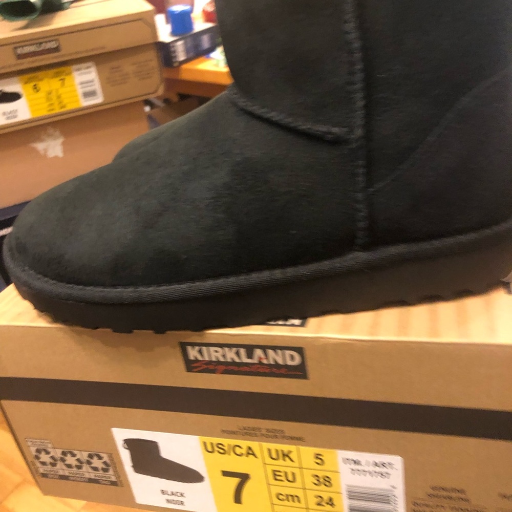 Kirkland Signature Black Ankle Boots